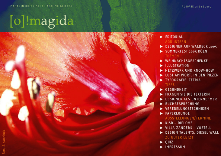 Titelseite PDF-Magazins Omagida