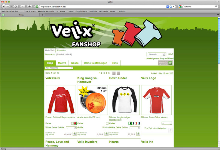 Velix Fanshop