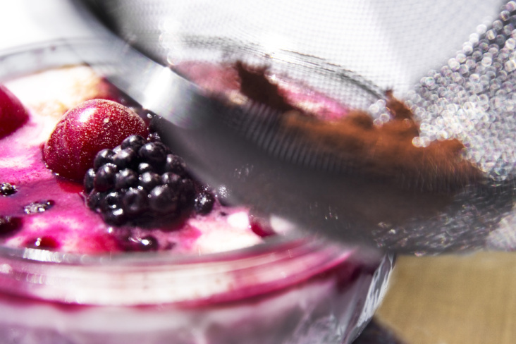 Dessert zubereiten
