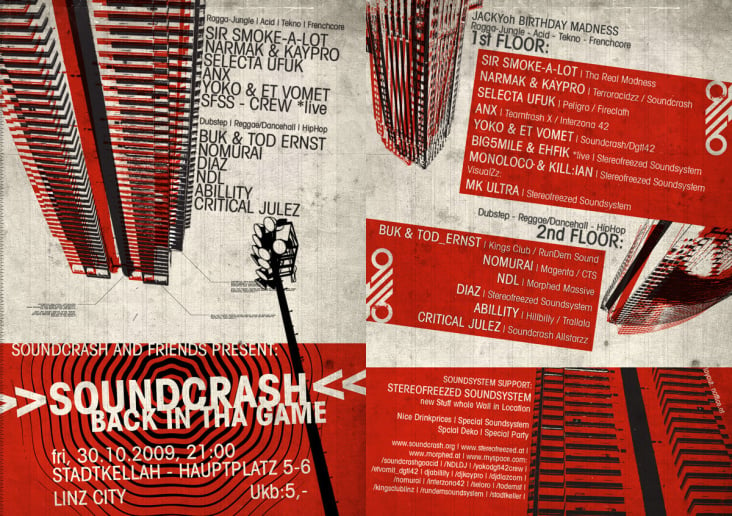 soundcrash flyer – Jan-Nahuel Jenny – noffice.at