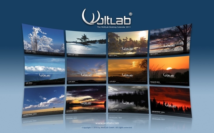 WoltLab® GmbH – Desktop-Calendar Presentation – 2011
