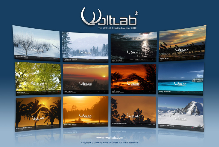 WoltLab® GmbH – Desktop-Calendar Presentation – 2010