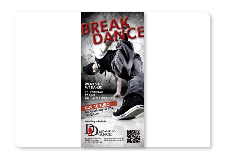 dynamic Dance Studios // Flyer