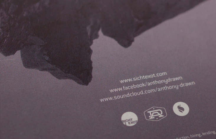 Anthony Drawn – A Beautiful Fragile Balance LP Cover – Detail