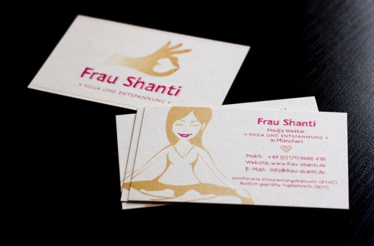 Illustration für Frau Shanti