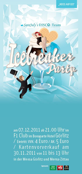 Icebreaker-Party 2011 / Flyer