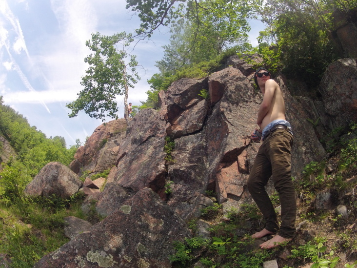 Cliff Jumping in Ontario