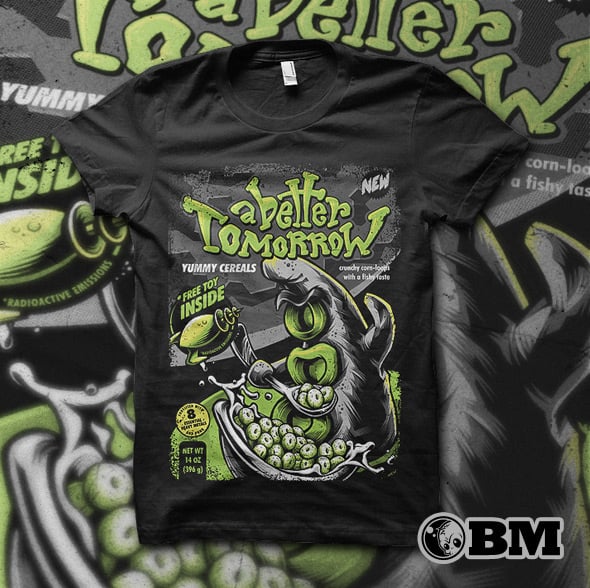 YUMMIE TENTACLE CEREALS :: APPAREL DESIGN (Mockup)