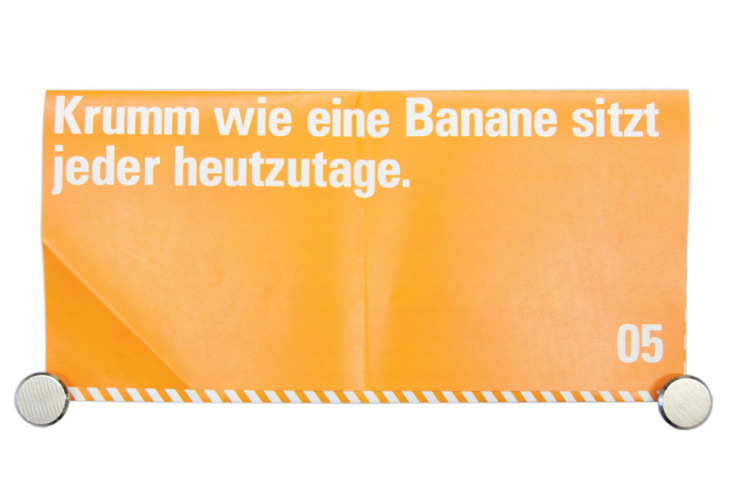 Plakatreihe zum Thema Arbeitsräume.