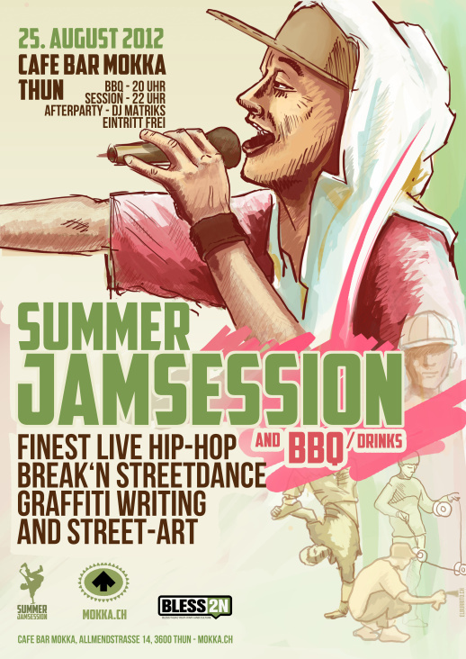 Flyer: Summerjamsession 2012