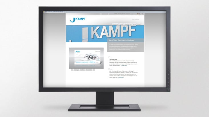 Website www.kampf.de