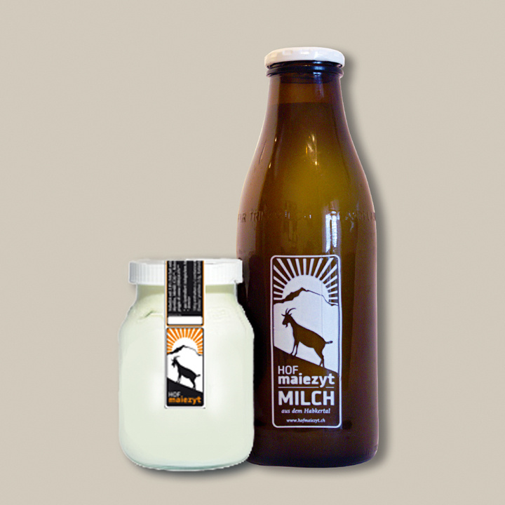 labeling hof maiezyt (food, milch und joghurt)