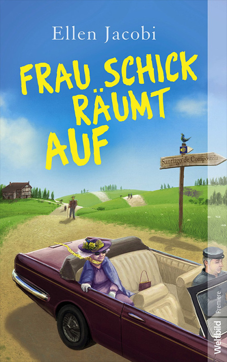 Weltbild – Frau Schick räumt auf – cover illustration