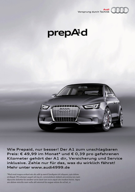 Audi Kampagnenplakate 1103037