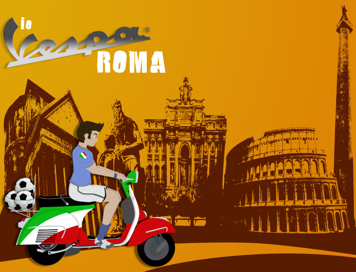 Io VESPA Roma (Sample of another possible character)