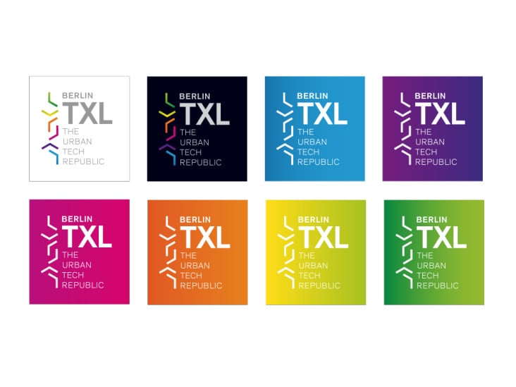 Berlin TXL – Logo varianten