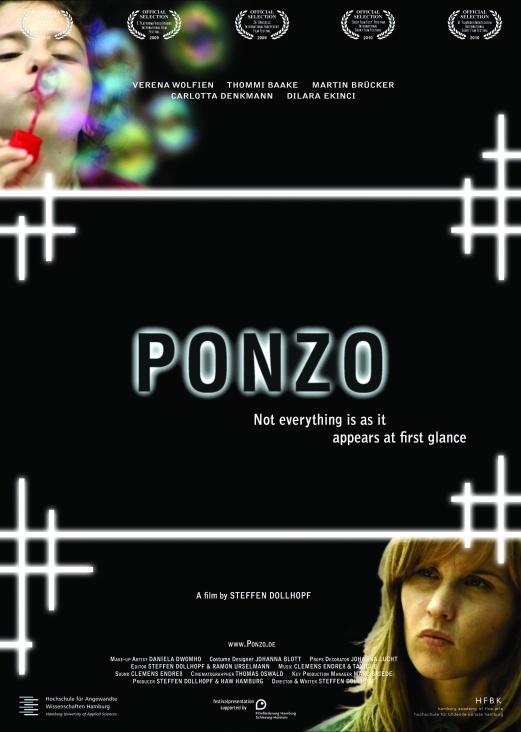 „Ponzo“ Fictionfilm – Festivalplakat