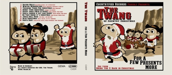 CD Verpackung Umschlag (aussen) – The Twang