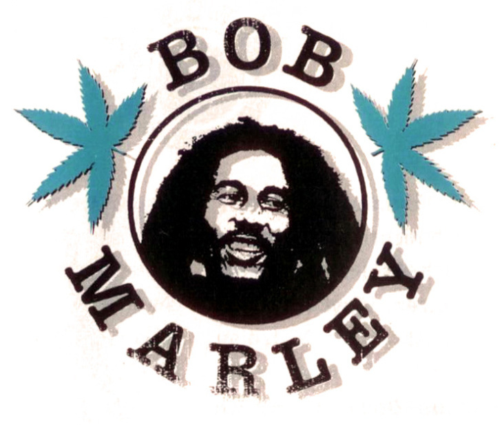 Typografische Umsetzung „Bob Marley“