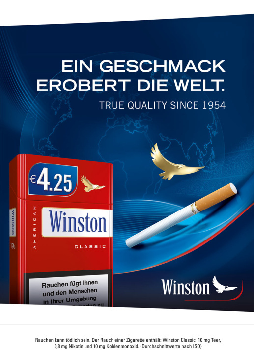 Winston Cigarettes Campaign