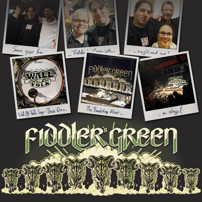 Fiddler’s Green – Wall Of Folk: Stage Backdrop, 8m x 4m