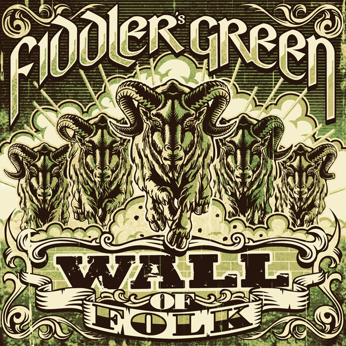 Fiddler’s Green – Wall Of Folk: Cover Illustration