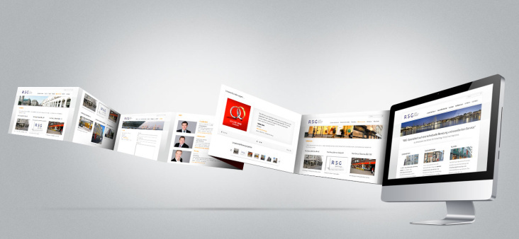 Webdesign für die RSG – Retail Specialists Germany GmbH