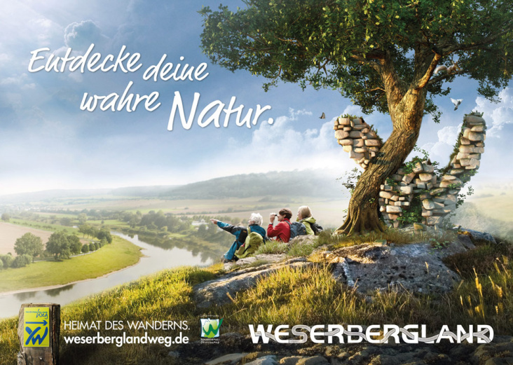 Imagekampagne Weserberglandweg, Heimat des Wanderns