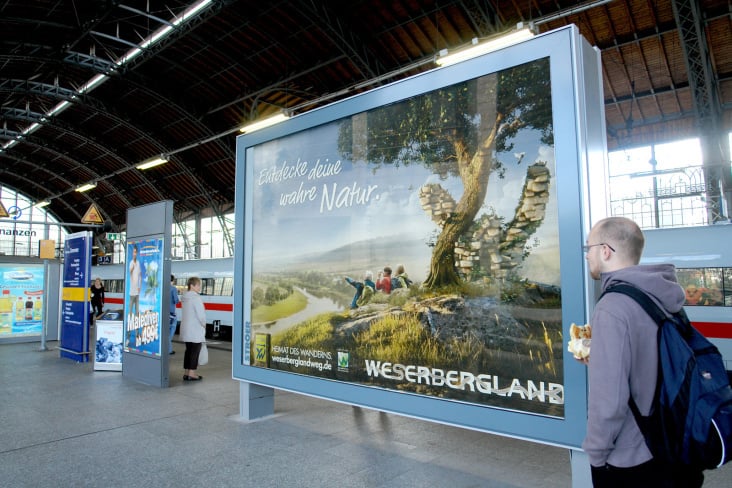 Imagekampagne Weserberglandweg, Heimat des Wanderns