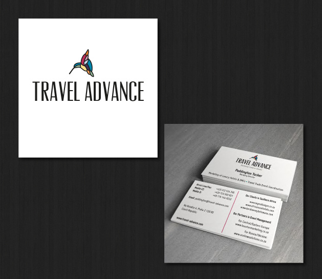 Name, Logo and Business Cards for a Travel Marketing Company