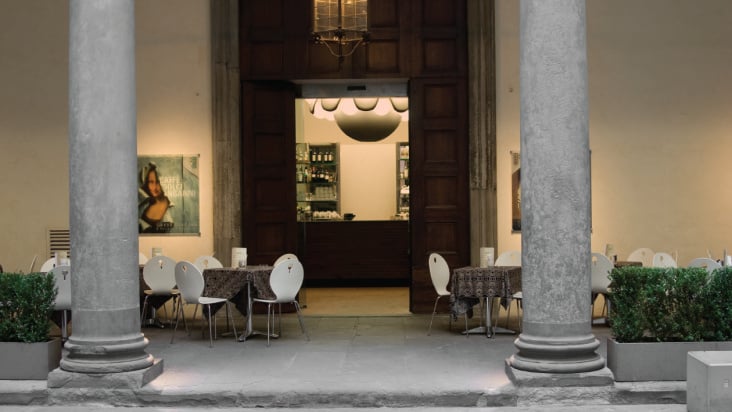 Café Giacosa, Palazzo Strozzi, Florenz