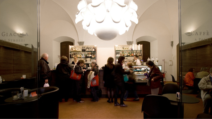 Café Giacosa, Palazzo Strozzi, Florenz