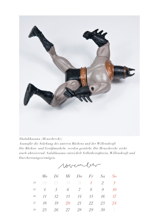 ♥ Yoga For Superheros ♥ Batman Kalender 2013