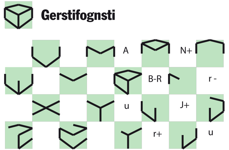 Fontdesign: ’Quader‘ – Buchstaben