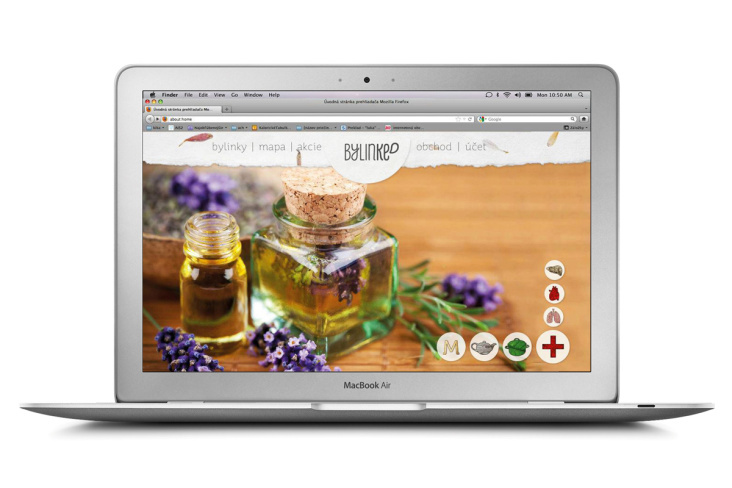 Web / Herbs in the city / Web Design