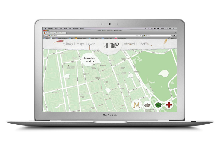 Web / Herbs in the city / Web Design
