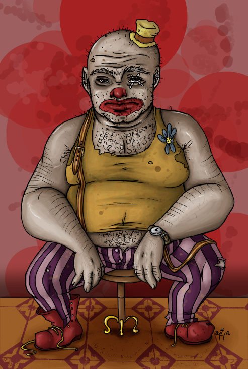 Ugly Clown – Ink and Digital