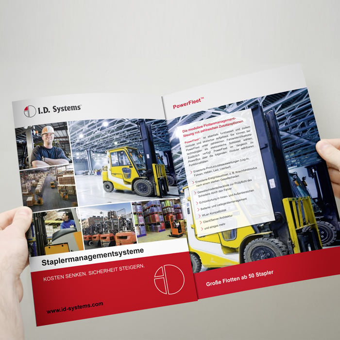 Flyer DIN A4 Format – ID Systems GmbH