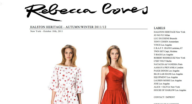 Rebecca Loves (Fashion Blog)