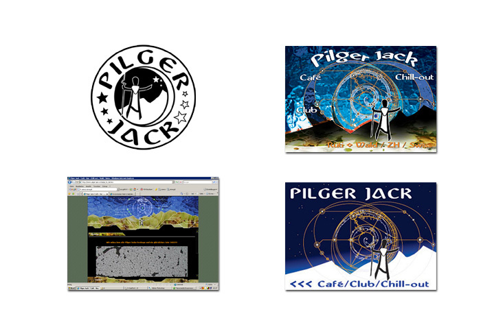 Logo & Visitenkarten Pilger Jack 2002