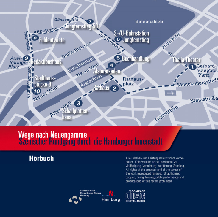 Hörbuch zu historischem Thema der Landeszentrale für politische Bildung Hamburg