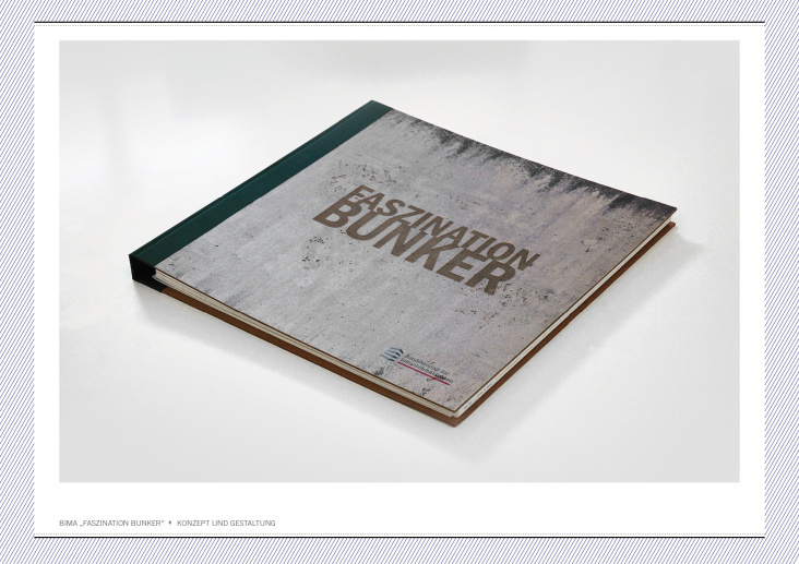 BIMA Bunkerbuch, Konzept und Layout