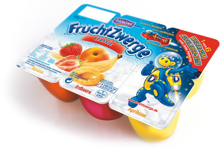 Danone Fruchtzwerge Packaging