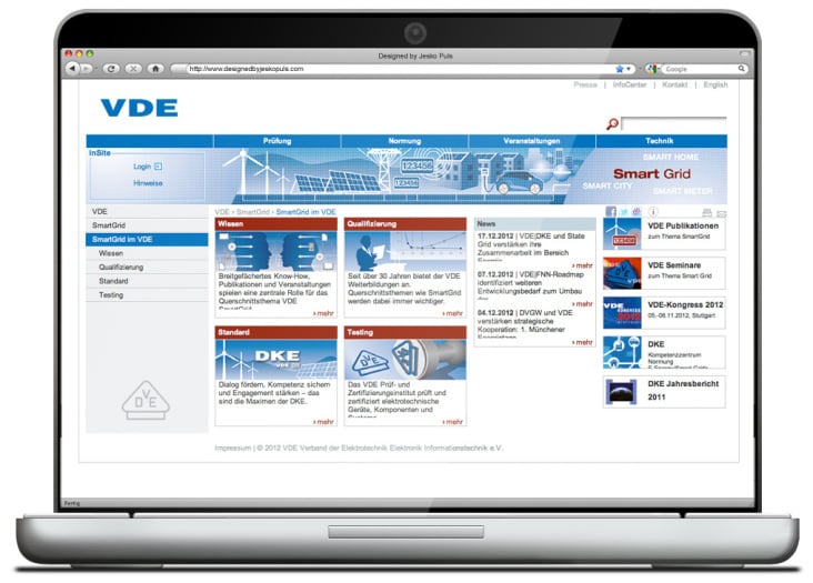 VDE smart grid site