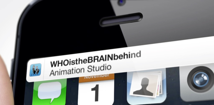 iPhone WhoistheBRAINbehind Promo Animation