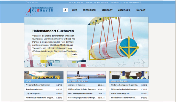 Webdesign für cuxhaven