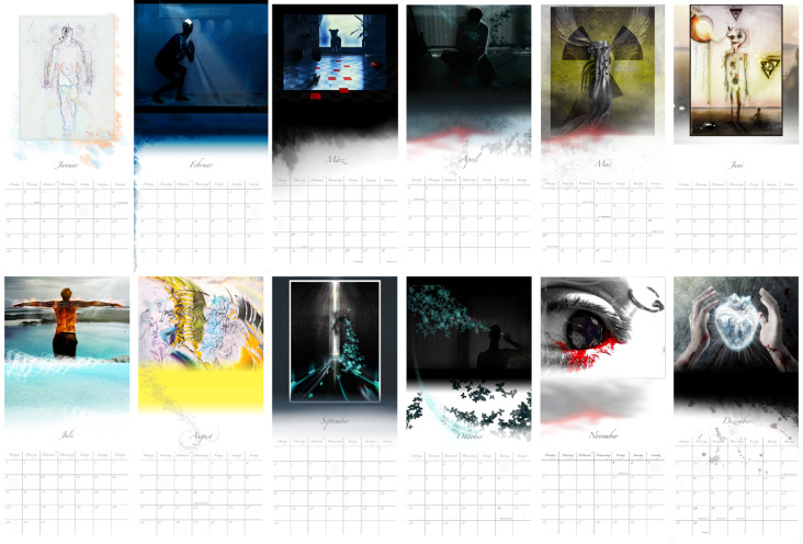 Illustrationen Kalender 2013