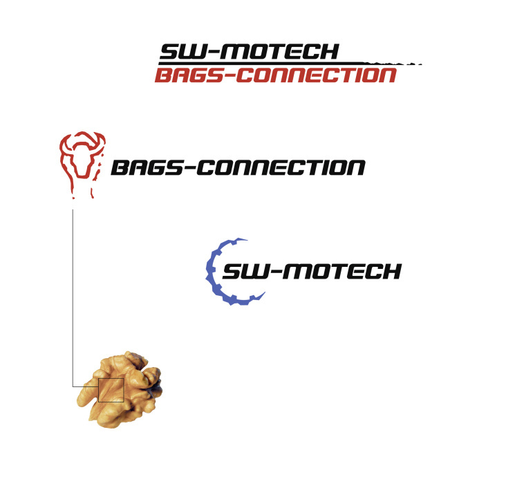 SW-MOTECH und BAGS-CONNECTION Logo Rework