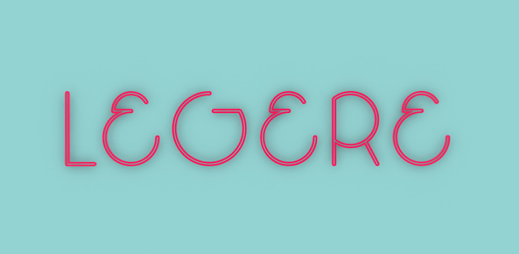 LEGERE – Fontdesign