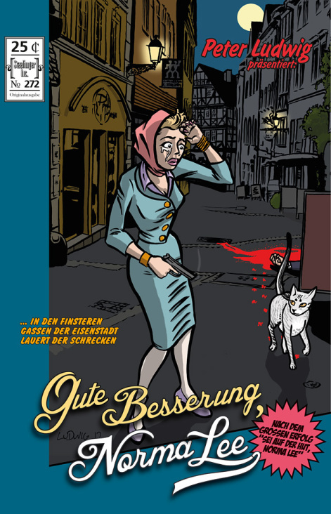 Covergestaltung & Illustration »Gute Besserung, Norma Lee« Illustration: Hanspeter Ludwig, Layout: Andrea Deines